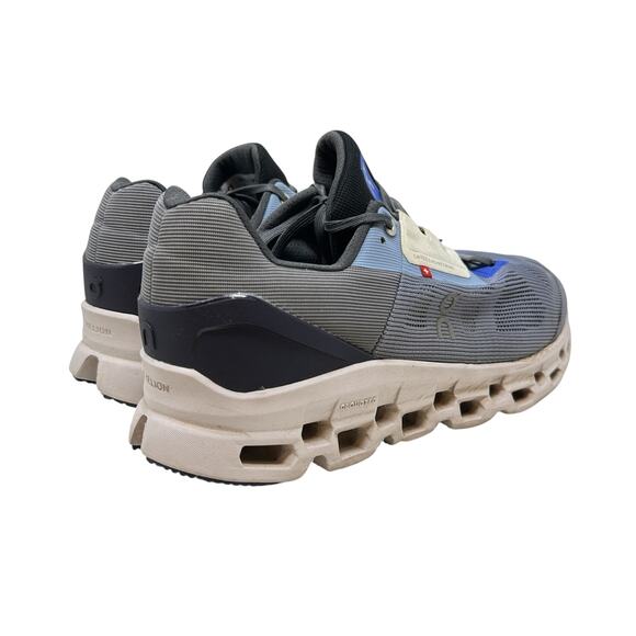 On Running Cloudstratus Sneakers Textile Swiss Engineering Blue Mens Size 9.5 - Picture 8 of 12